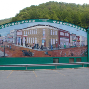 Mural from downtown Mullens