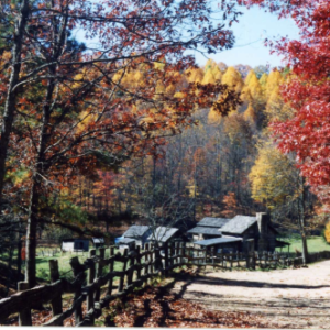 Twin Falls in the fall